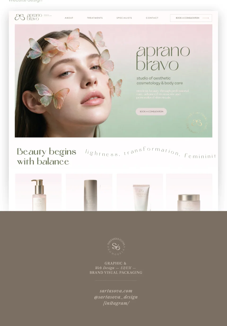 APRANO BRAVO | Brand identity & Key visual — 3